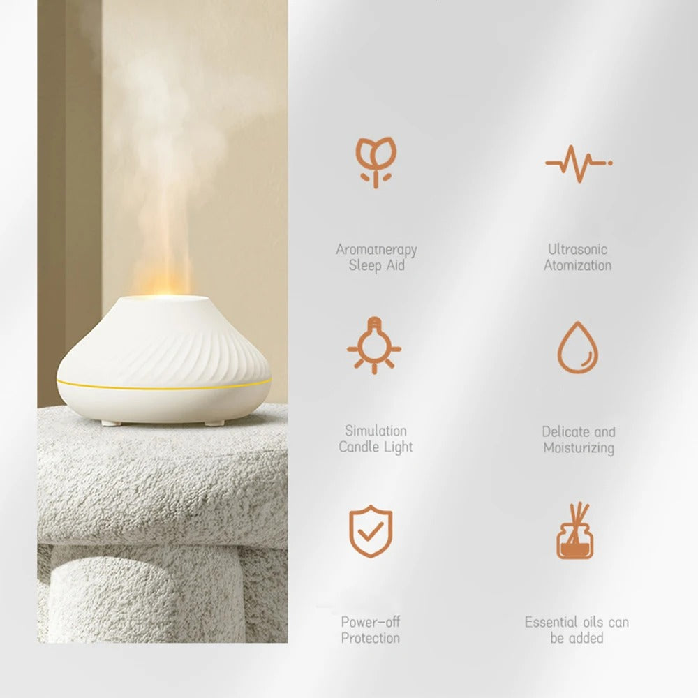 Volcanic Aroma Flame Diffuser