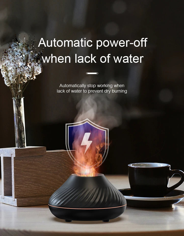 Volcanic Aroma Flame Diffuser